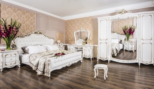 Анна Мария белый матовый спальня